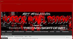 Desktop Screenshot of horrornovelreviews.com
